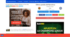 Desktop Screenshot of barcelonaenvivohoy.com
